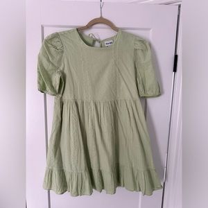 Sun.Deh by Sunday Best Green Poplin Dress
